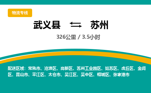 武义直达到苏州物流公司-货运公司(设备运输2026/全+境+直达）
