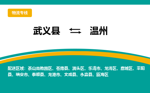 武义到鹿城物流公司-武义到鹿城货运专线-放心物流