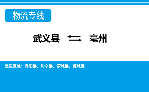 武义到谯城物流公司-武义到谯城货运专线-高效快捷