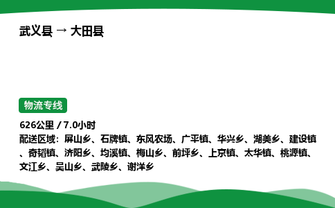 武义到大田县物流专线直达运输_武义县到大田县物流公司-高栏平板