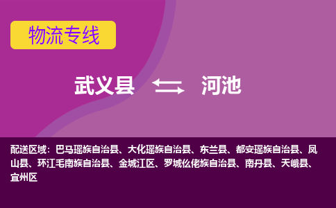 武义托运到河池物流公司价格多少？-武义县到河池物流专线要几天-武义县到河池货运公司