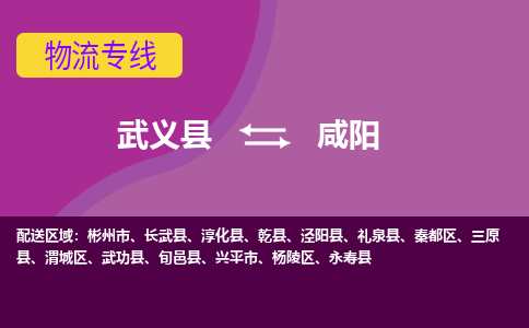 武义托运到咸阳物流公司价格多少？-武义县到咸阳物流专线要几天-武义县到咸阳货运公司