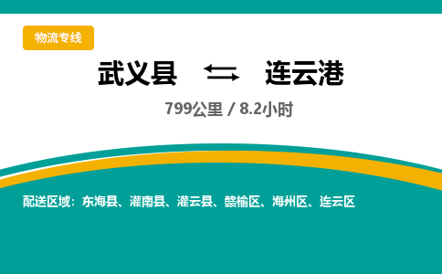 武义直达到连云港物流公司-货运公司(设备运输2026/全+境+直达）